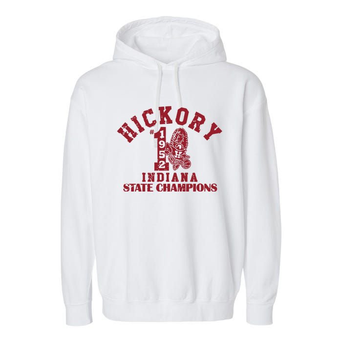 Hickory 1952 Indiana State Champions Garment-Dyed Fleece Hoodie