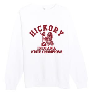 Hickory 1952 Indiana State Champions Premium Crewneck Sweatshirt