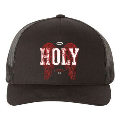 Holy 1 Peter 1 16 Keep It Holy Yupoong Adult 5-Panel Trucker Hat