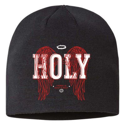 Holy 1 Peter 1 16 Keep It Holy Sustainable Beanie