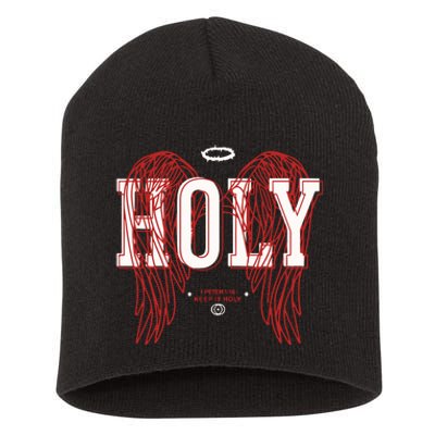 Holy 1 Peter 1 16 Keep It Holy Short Acrylic Beanie