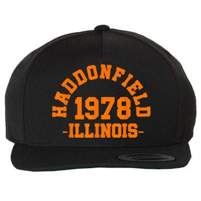 Halloween 1978 Shirt Haddonfield 78 Wool Snapback Cap