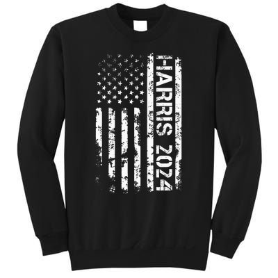 Harris 2024 American Flag Vintage Election President 2024 Sweatshirt