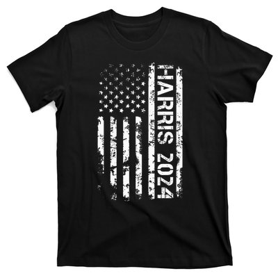 Harris 2024 American Flag Vintage Election President 2024 T-Shirt