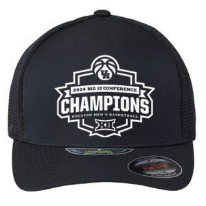 Houston 2024 Big 12 Basketball Conference Champs Flexfit Unipanel Trucker Cap