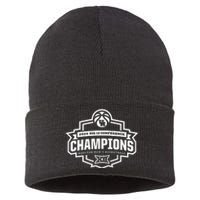 Houston 2024 Big 12 Basketball Conference Champs Sustainable Knit Beanie