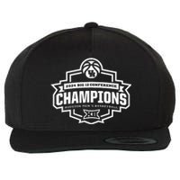 Houston 2024 Big 12 Basketball Conference Champs Wool Snapback Cap