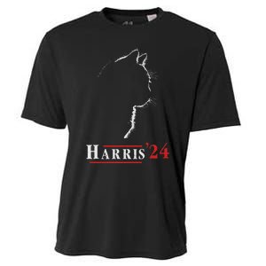 Harris 24 Childless Cat Ladies For Kamala Cooling Performance Crew T-Shirt