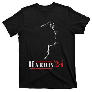 Harris 24 Childless Cat Ladies For Kamala T-Shirt