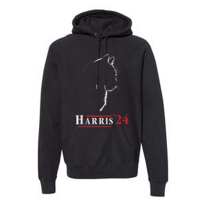 Harris 24 Childless Cat Ladies For Kamala Premium Hoodie