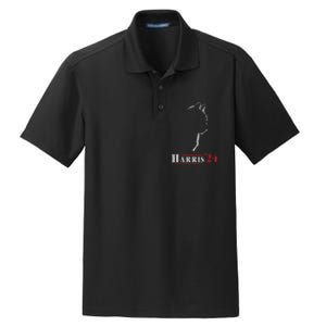 Harris 24 Childless Cat Ladies For Kamala Dry Zone Grid Polo