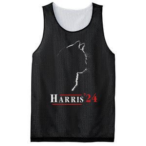 Harris 24 Childless Cat Ladies For Kamala Mesh Reversible Basketball Jersey Tank