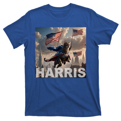 Harris 2024 Childless Cat Funny Usa Election T-Shirt