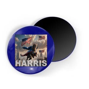 Harris 2024 Childless Cat Funny Usa Election Magnet