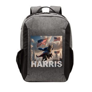 Harris 2024 Childless Cat Funny Usa Election Vector Backpack