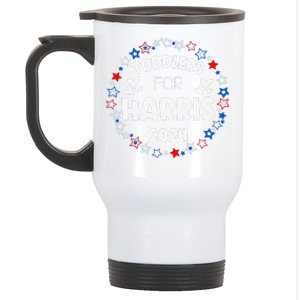 Harris 2024 Cute Love Kamala Harris Gift Stainless Steel Travel Mug