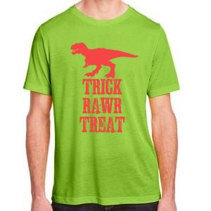 Halloween 2020 Costume Trick Rawr Treat Gift Adult ChromaSoft Performance T-Shirt