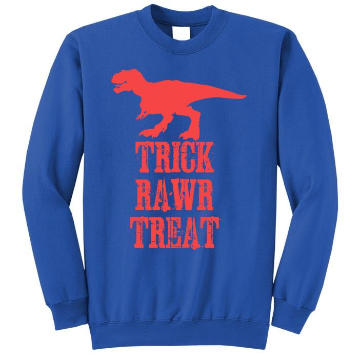 Halloween 2020 Costume Trick Rawr Treat Gift Sweatshirt