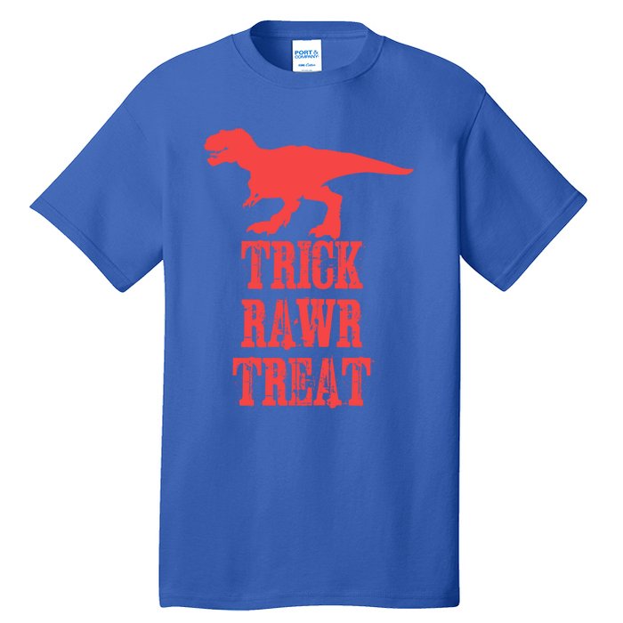 Halloween 2020 Costume Trick Rawr Treat Gift Tall T-Shirt