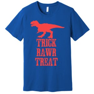 Halloween 2020 Costume Trick Rawr Treat Gift Premium T-Shirt