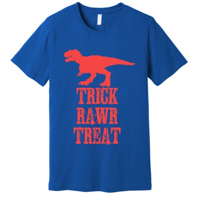 Halloween 2020 Costume Trick Rawr Treat Gift Premium T-Shirt