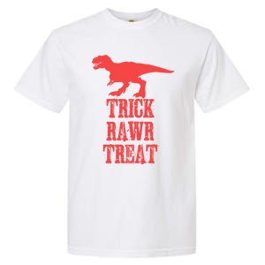 Halloween 2020 Costume Trick Rawr Treat Gift Garment-Dyed Heavyweight T-Shirt