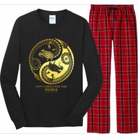 Happy 2024 Chinese New Year 2024 Year Of The Dragon 2024 Long Sleeve Pajama Set