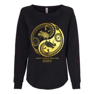 Happy 2024 Chinese New Year 2024 Year Of The Dragon 2024 Womens California Wash Sweatshirt