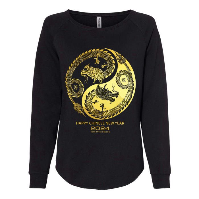 Happy 2024 Chinese New Year 2024 Year Of The Dragon 2024 Womens California Wash Sweatshirt