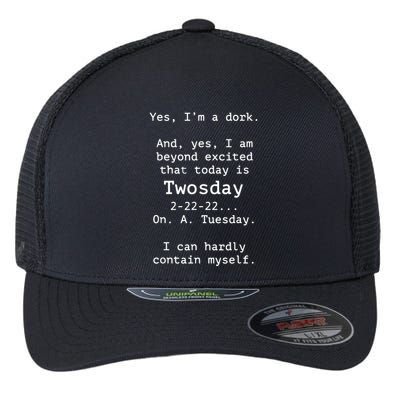 Happy 2s Day Twosday Tuesday 2 22 22 Feb 22nd Twosday Flexfit Unipanel Trucker Cap