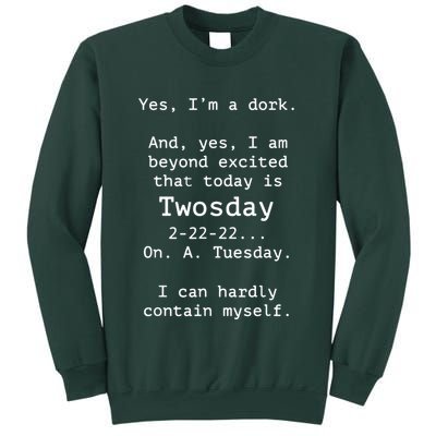 Happy 2s Day Twosday Tuesday 2 22 22 Feb 22nd Twosday Sweatshirt