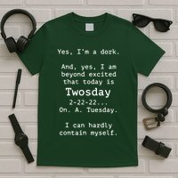 Happy 2s Day Twosday Tuesday 2 22 22 Feb 22nd Twosday T-Shirt