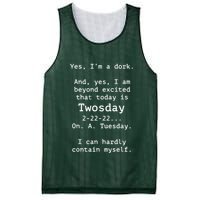 Happy 2s Day Twosday Tuesday 2 22 22 Feb 22nd Twosday Mesh Reversible Basketball Jersey Tank