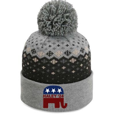 Haley 2024 Election Republican The Baniff Cuffed Pom Beanie