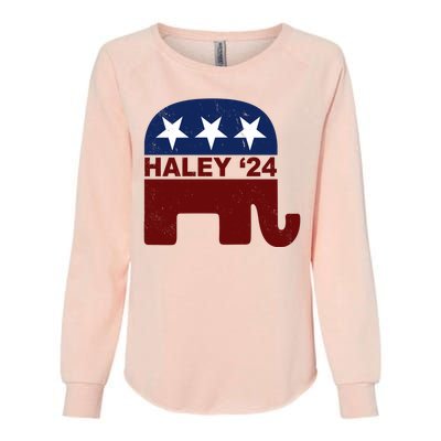 Haley 2024 Election Republican Womens California Wash Sweatshirt