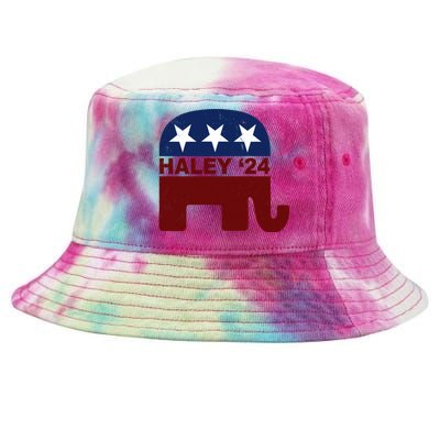 Haley 2024 Election Republican Tie-Dyed Bucket Hat