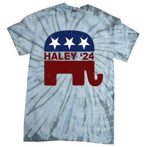 Haley 2024 Election Republican Tie-Dye T-Shirt