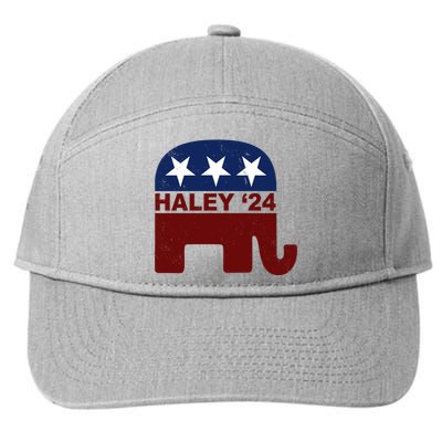 Haley 2024 Election Republican 7-Panel Snapback Hat