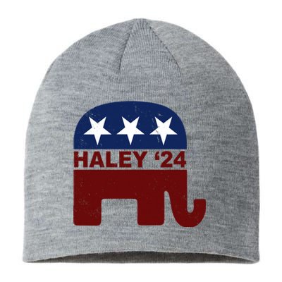 Haley 2024 Election Republican Sustainable Beanie