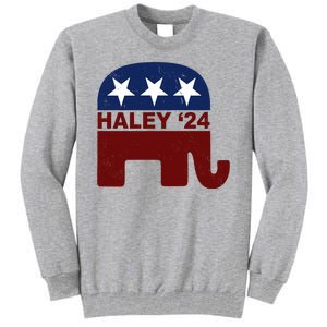 Haley 2024 Election Republican Tall Sweatshirt