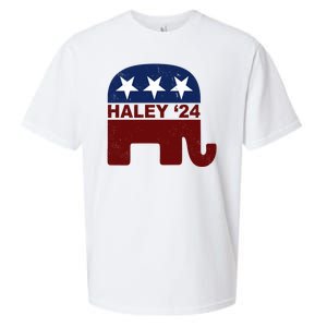 Haley 2024 Election Republican Sueded Cloud Jersey T-Shirt