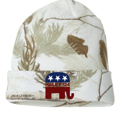 Haley 2024 Election Republican Kati Licensed 12" Camo Beanie