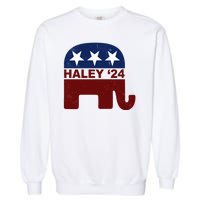 Haley 2024 Election Republican Garment-Dyed Sweatshirt