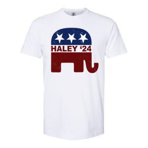 Haley 2024 Election Republican Softstyle CVC T-Shirt