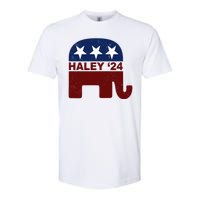 Haley 2024 Election Republican Softstyle CVC T-Shirt