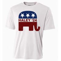 Haley 2024 Election Republican Cooling Performance Crew T-Shirt