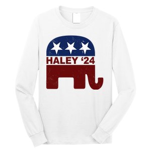 Haley 2024 Election Republican Long Sleeve Shirt