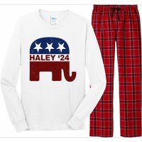 Haley 2024 Election Republican Long Sleeve Pajama Set