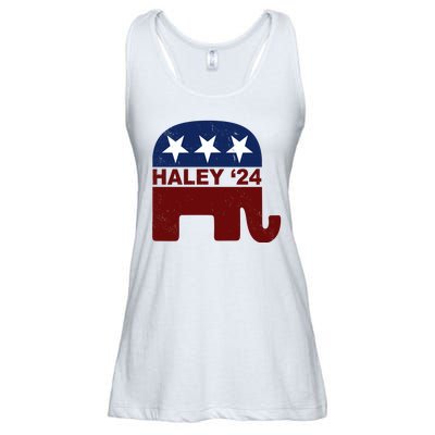 Haley 2024 Election Republican Ladies Essential Flowy Tank