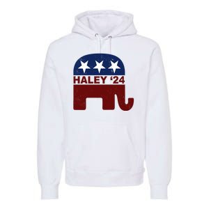 Haley 2024 Election Republican Premium Hoodie